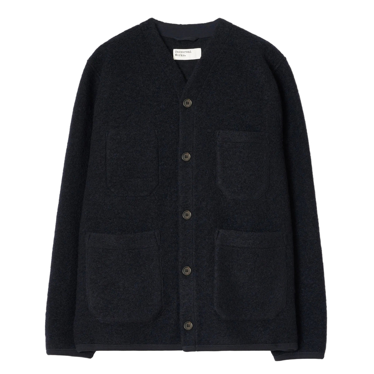 CARDIGAN WOOL NAVY