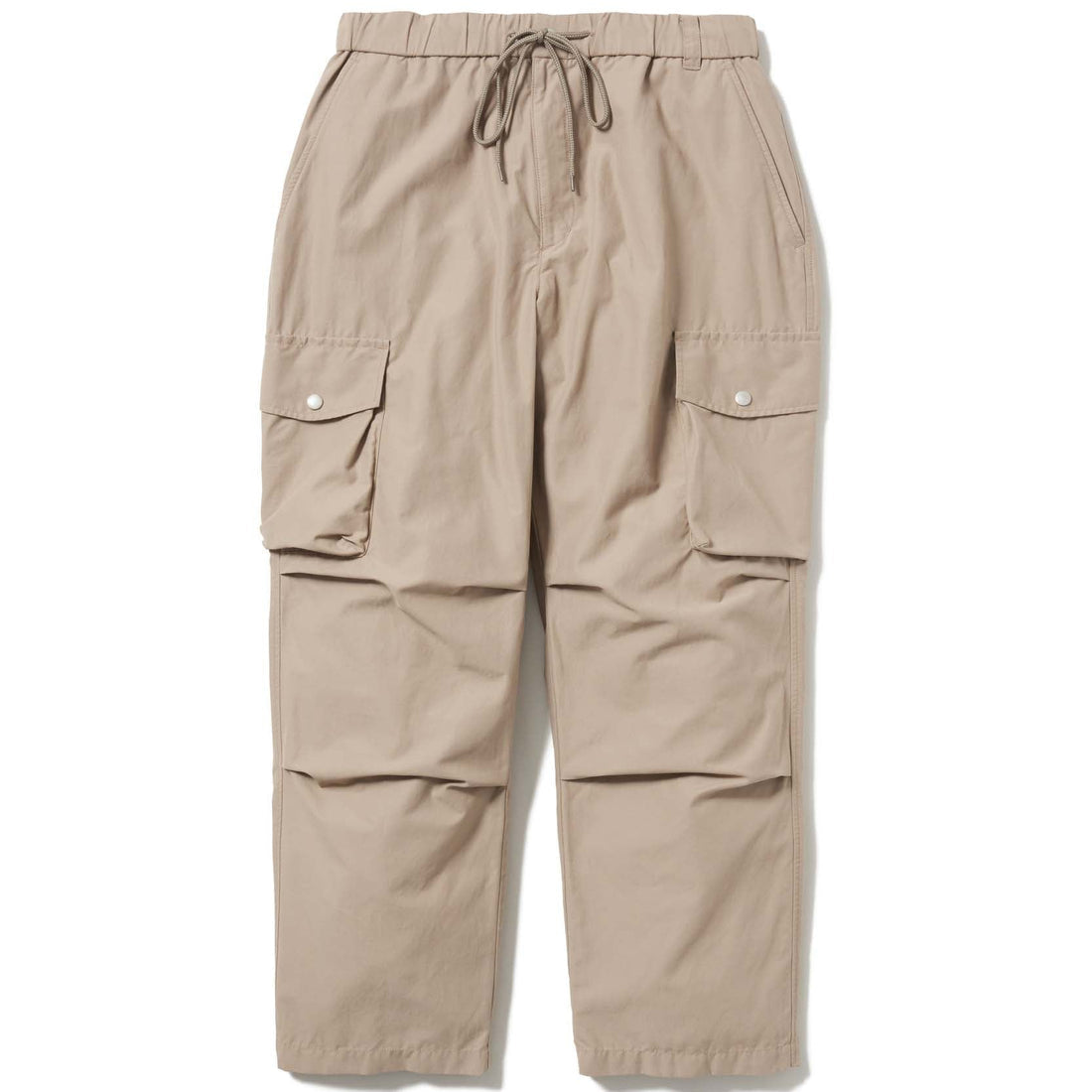 LIGHT DOBBY CLOTH PANTS GREIGE