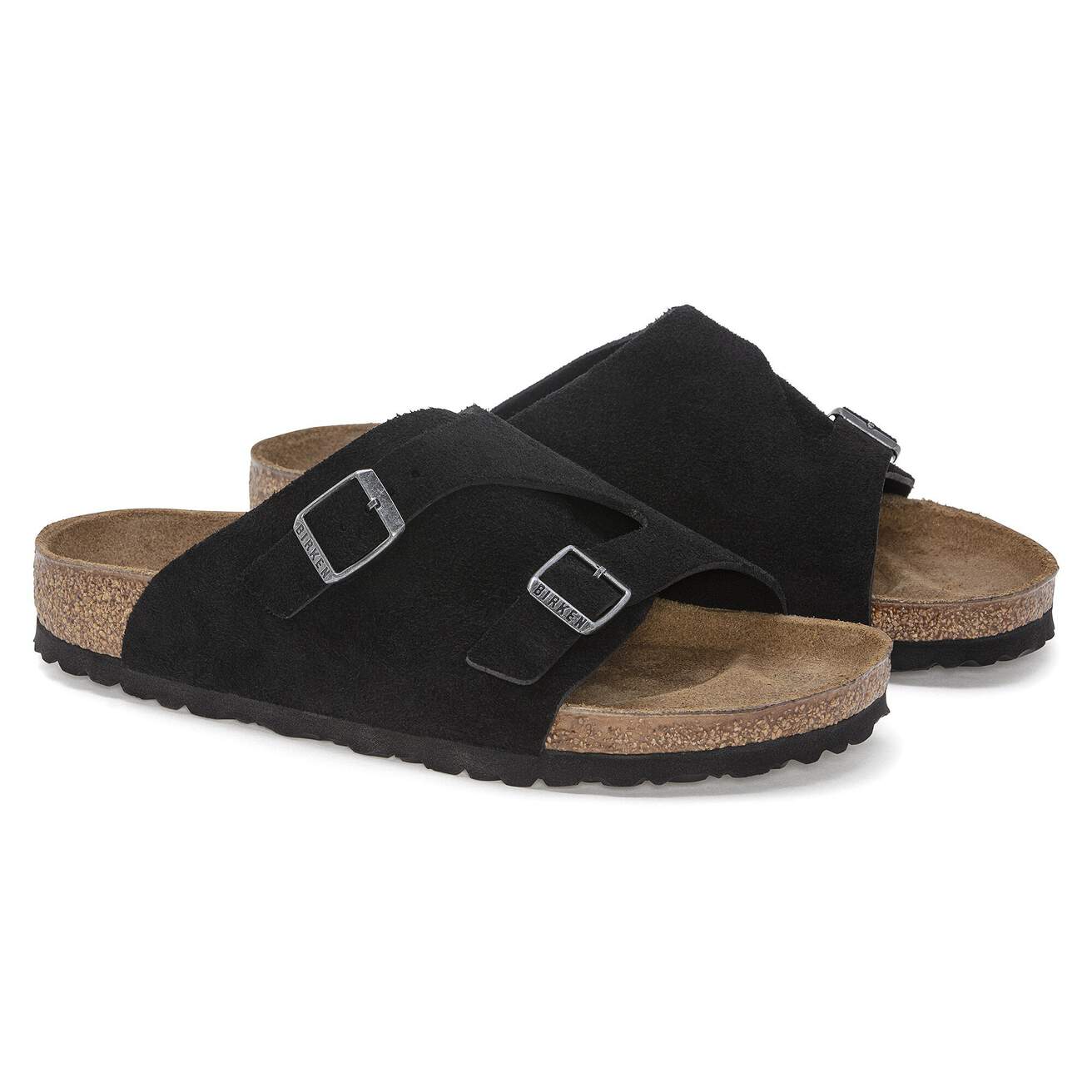 ZÜRICH BLACK SUEDE LEATHER
