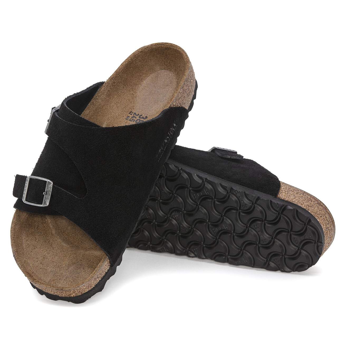 ZÜRICH BLACK SUEDE LEATHER