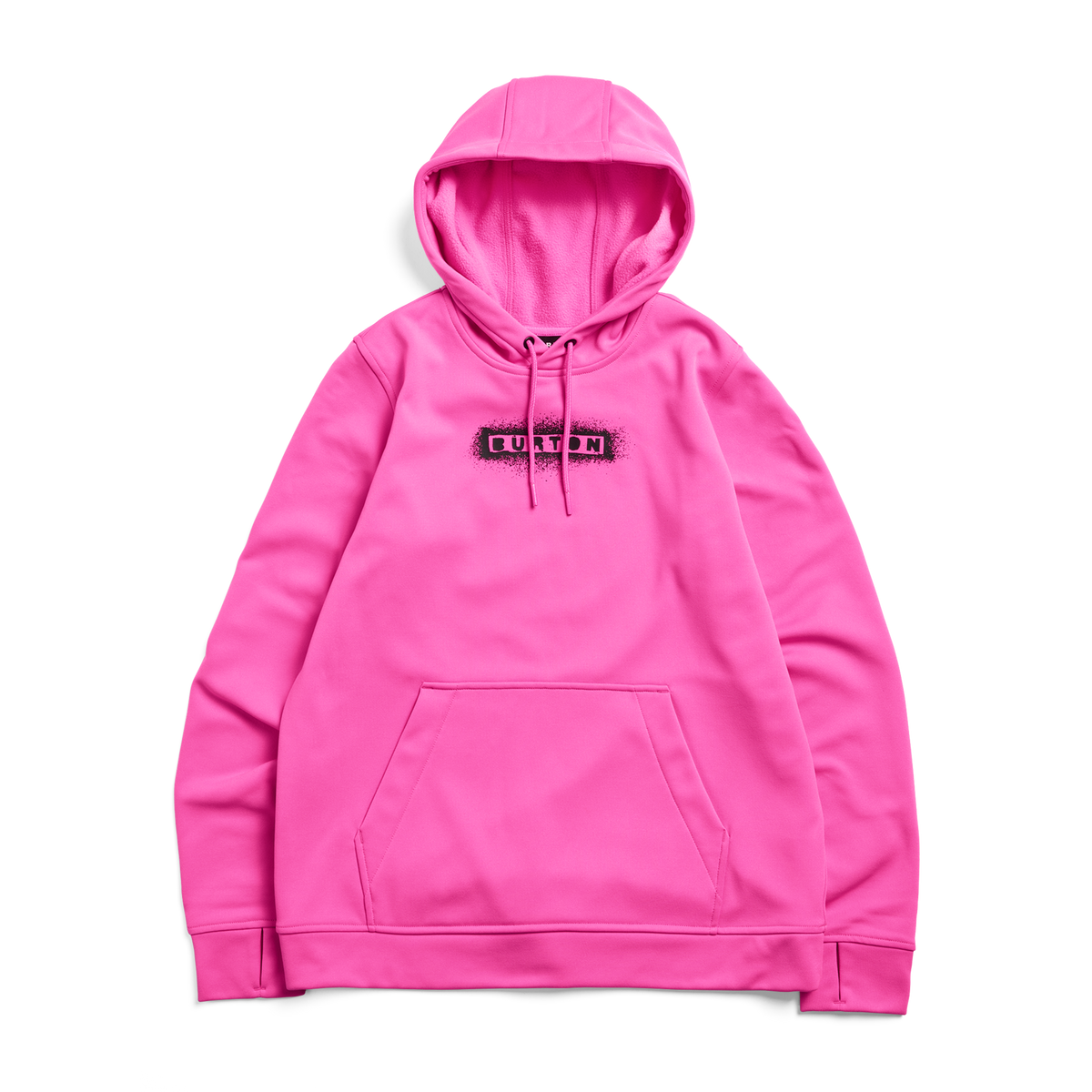 W OAK PULLOVER HOODIE SHOCKWAVE PINK