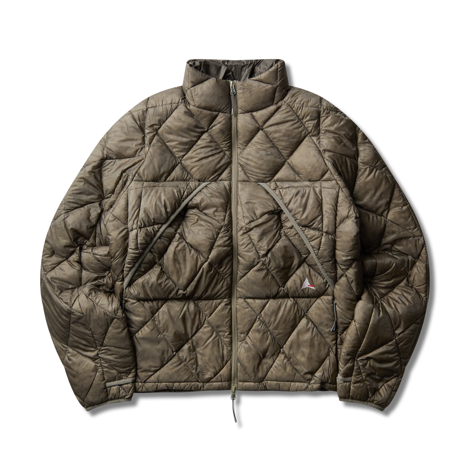 NUNA 800 FILL POWER HOODED DOWN JACKET SAGE GREEN