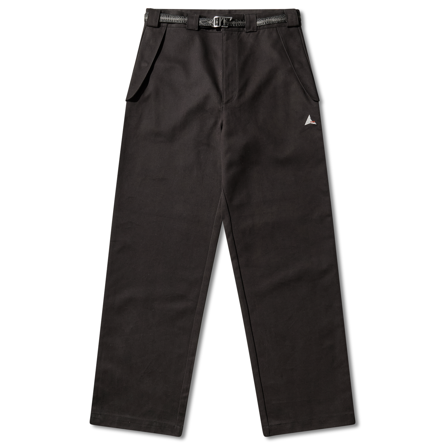 CENTIPEDE BUCKLE CHINO PANTS BLACK
