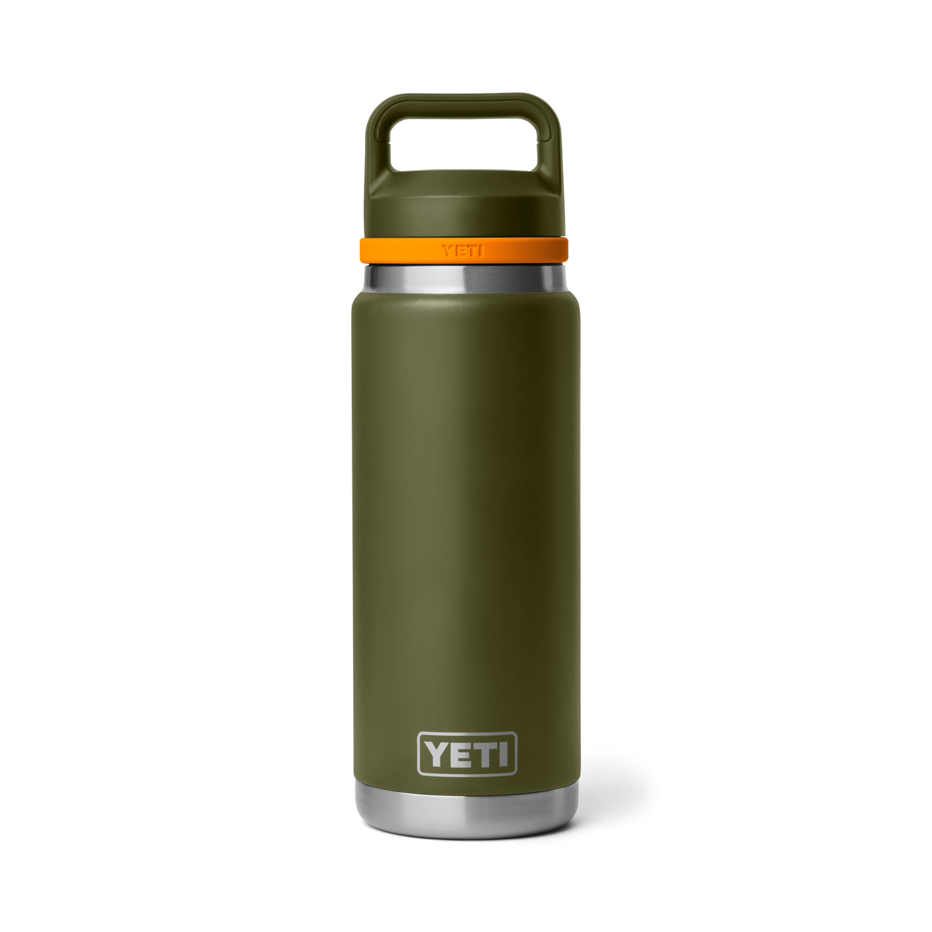 RAMBLER 26 OZ C BOTTLE CHUG OLIVE / KING CRAB ORANGE