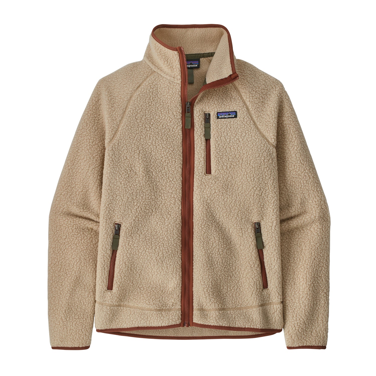 M'S RETRO PILE JKT EL CAP KHAKI W/ SISU BROWN