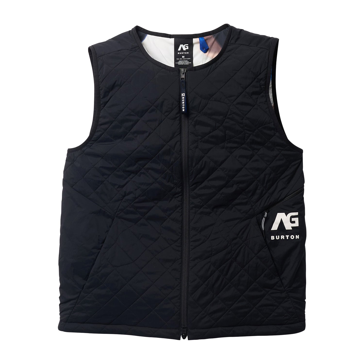 AG PINBALL INSULATED VEST TRUE BLACK