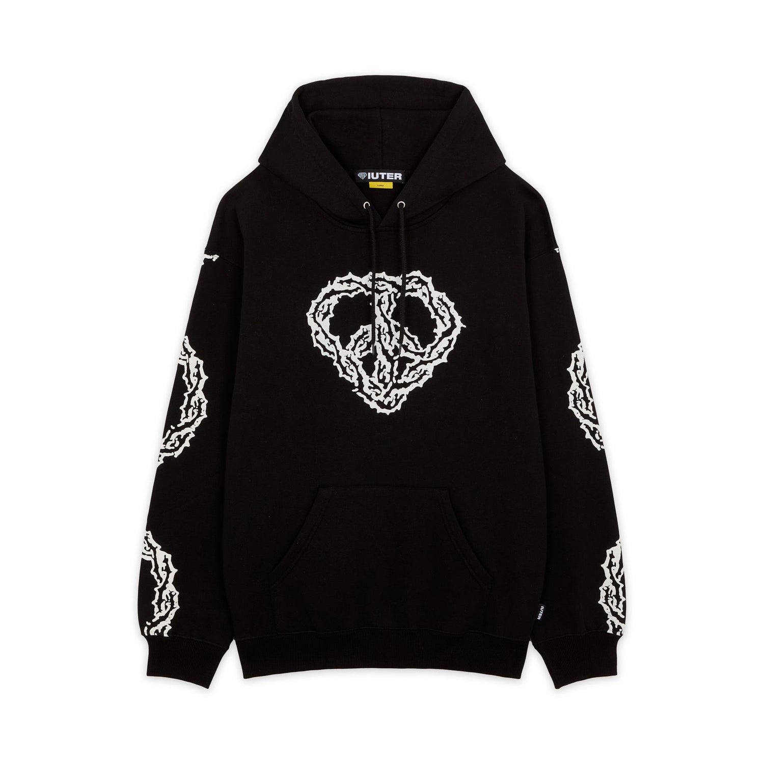 THORNS HOODIE BLACK