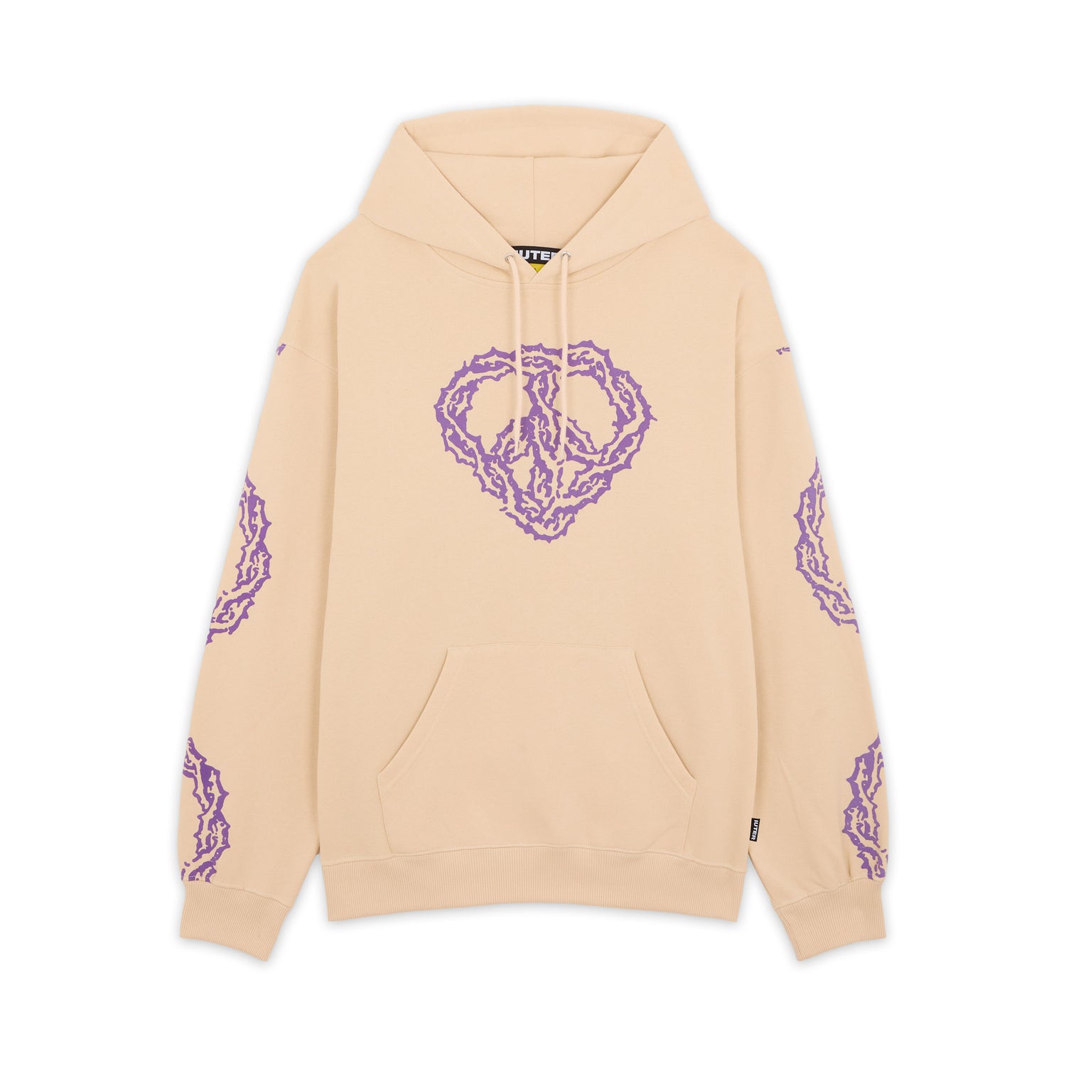 THORNS HOODIE CREAM