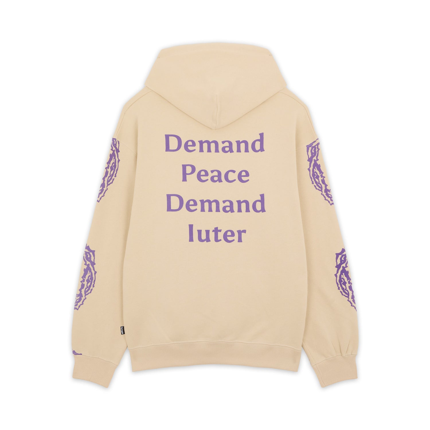 THORNS HOODIE CREAM
