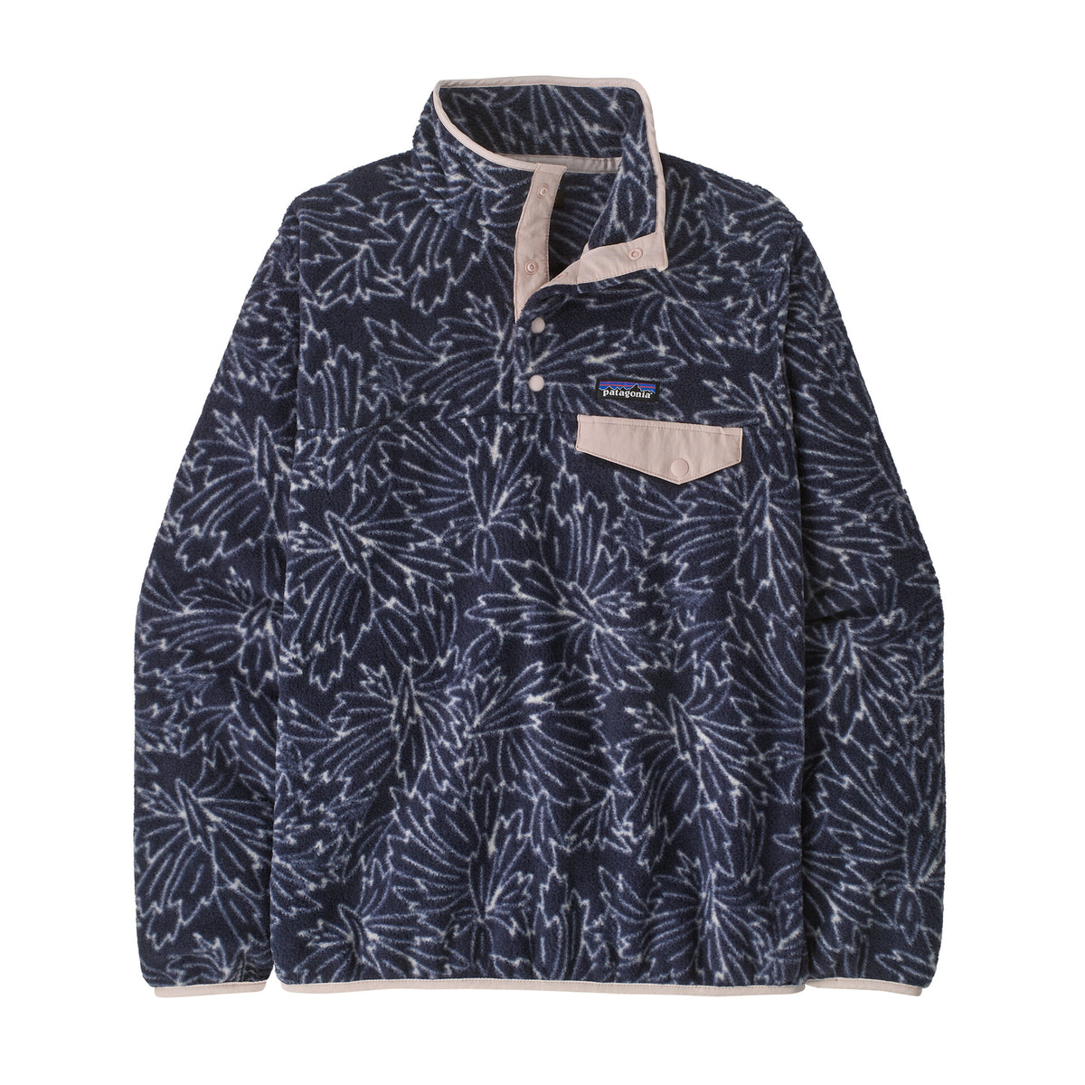 WOMEN'S LIGHTWEIGHT SYNCHILLA SNAP-T PULLOVER SAXIFRAGE SUNKEN BLUE