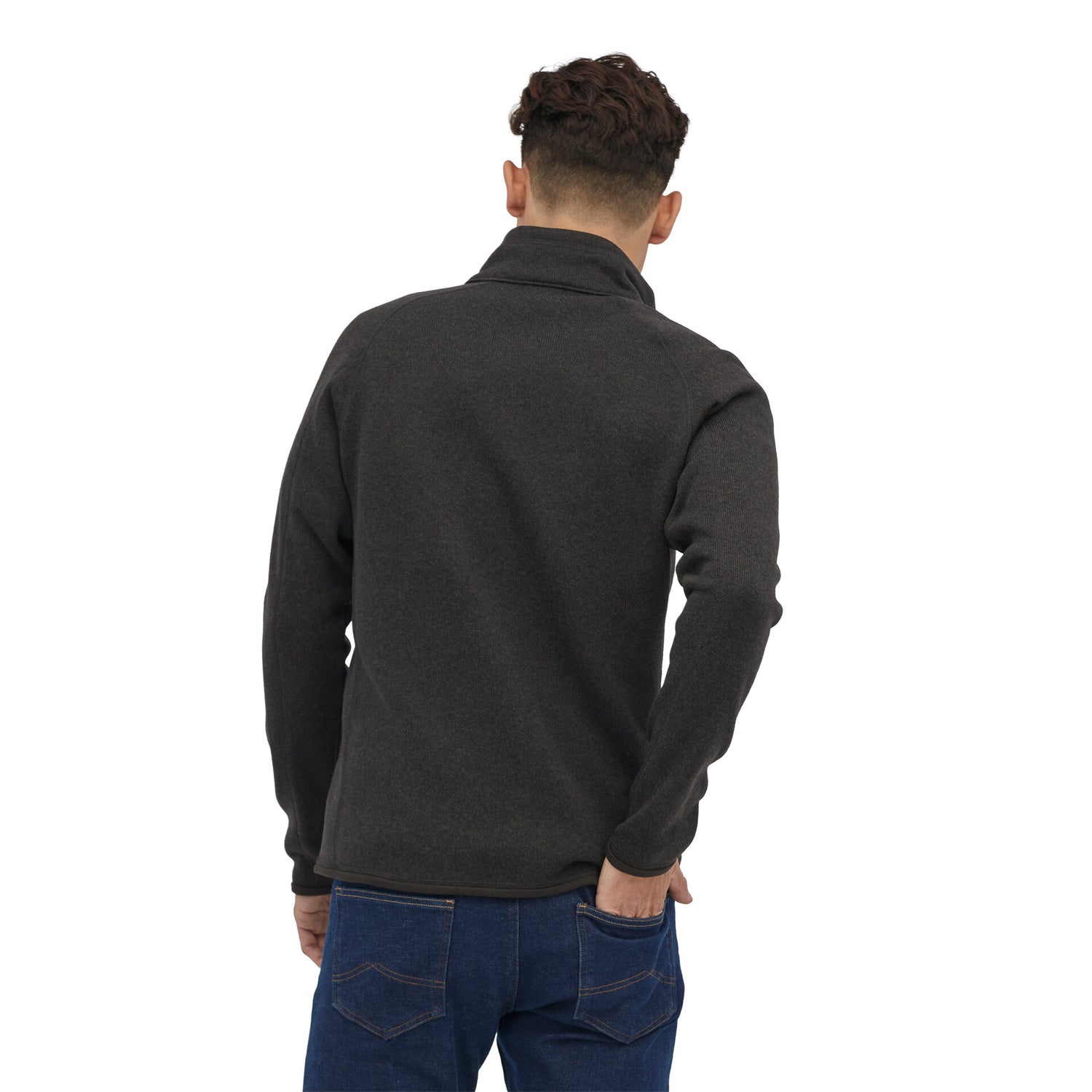 M'S BETTER SWEATER JKT BLACK