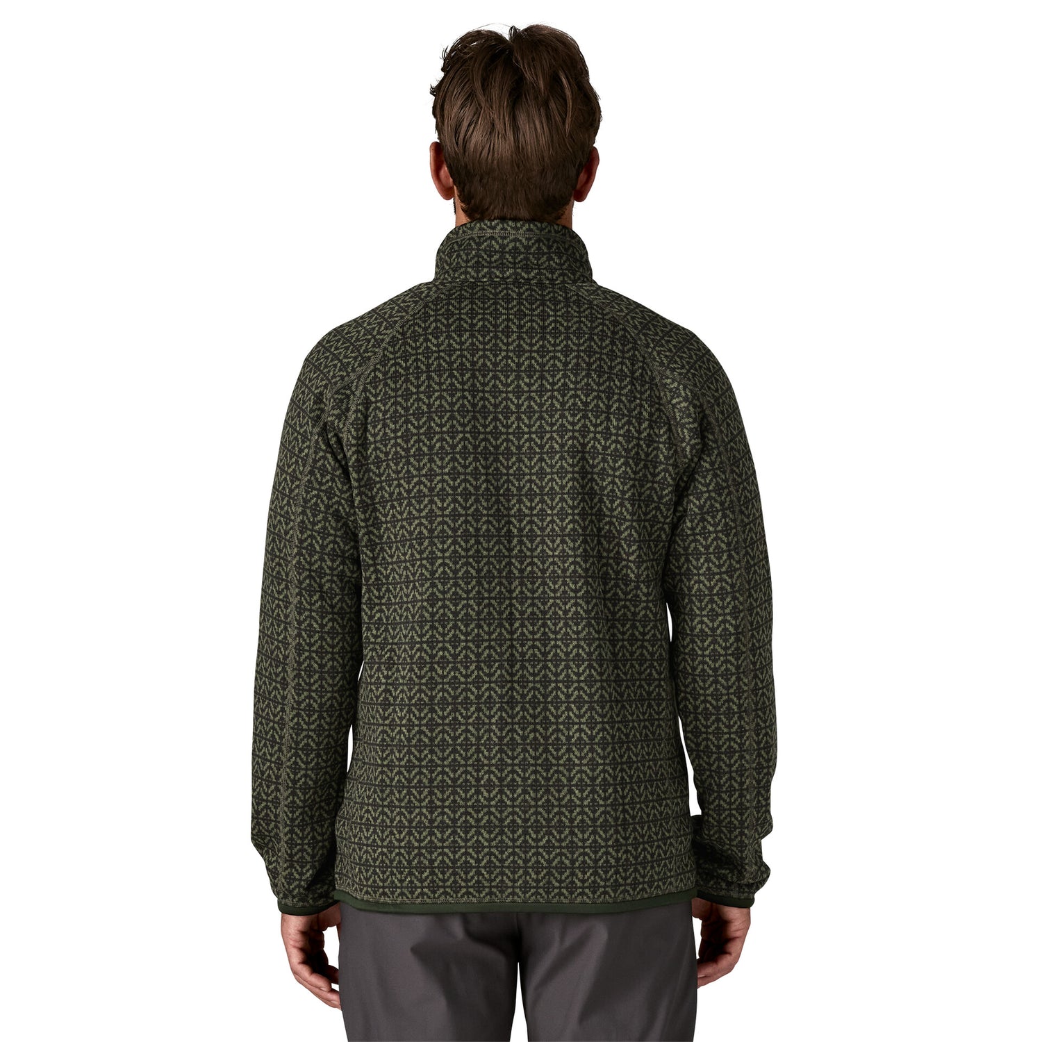 M'S BETTER SWEATER JACKET SCALES / OLD GROWTH GREEN