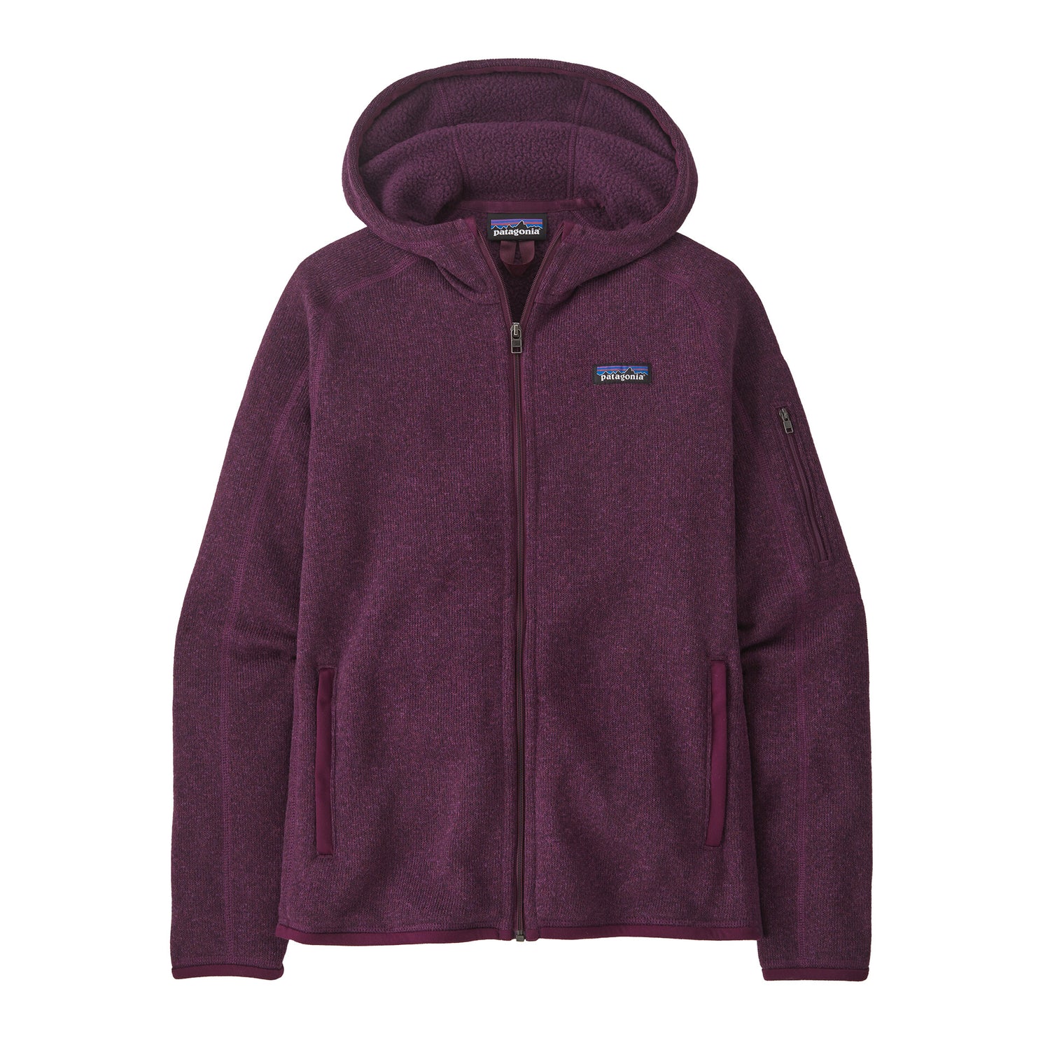 W'S BETTER SWEATER HOODY NIGHT PLUM