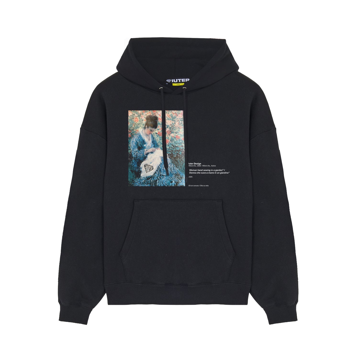 MUSEUM HOODIE BLACK