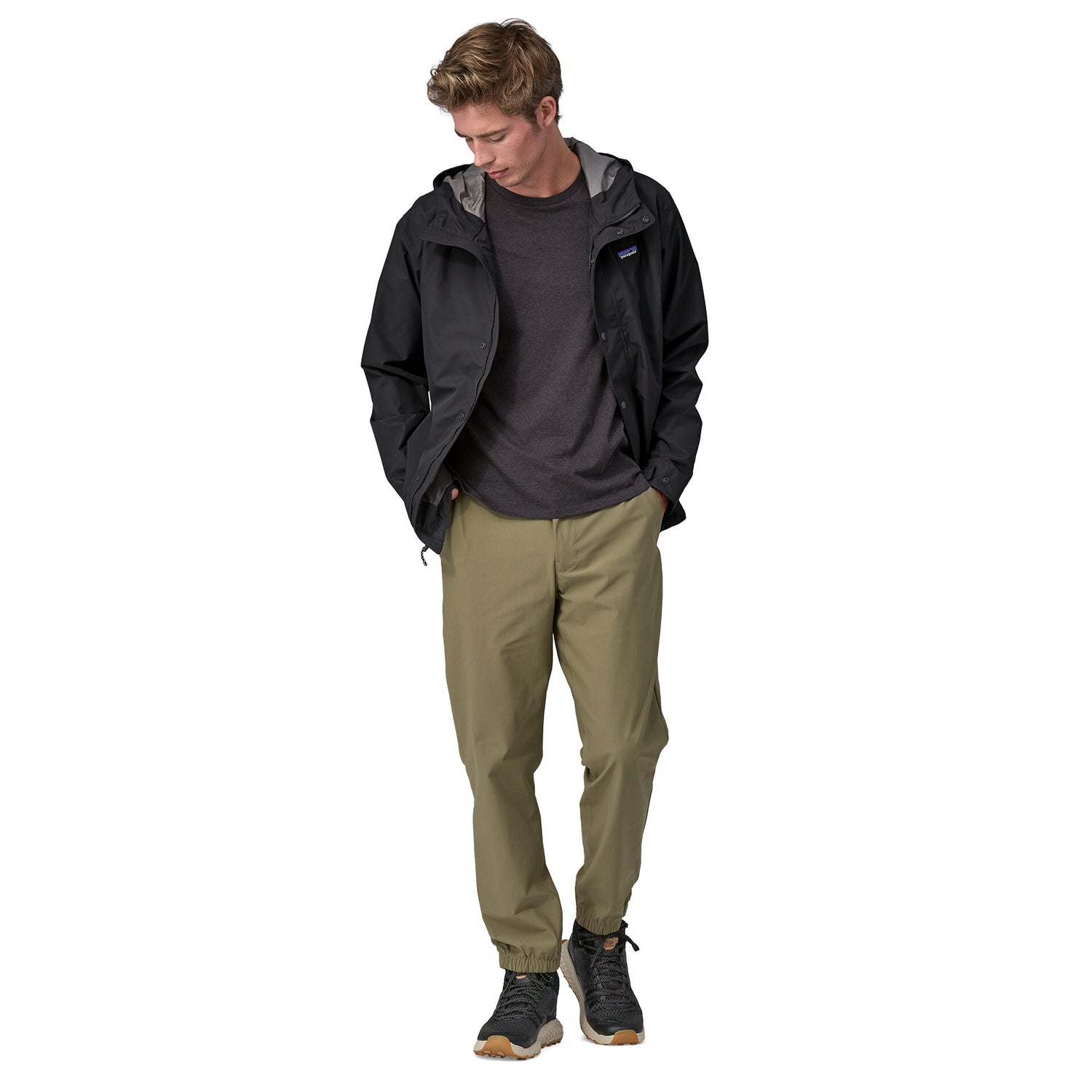 M'S JACKSON GLACIER RAIN JACKET INK BLACK