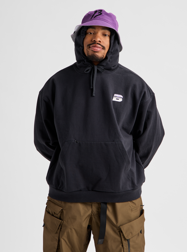 B STANDARD PULLOVER TRUE BLACK