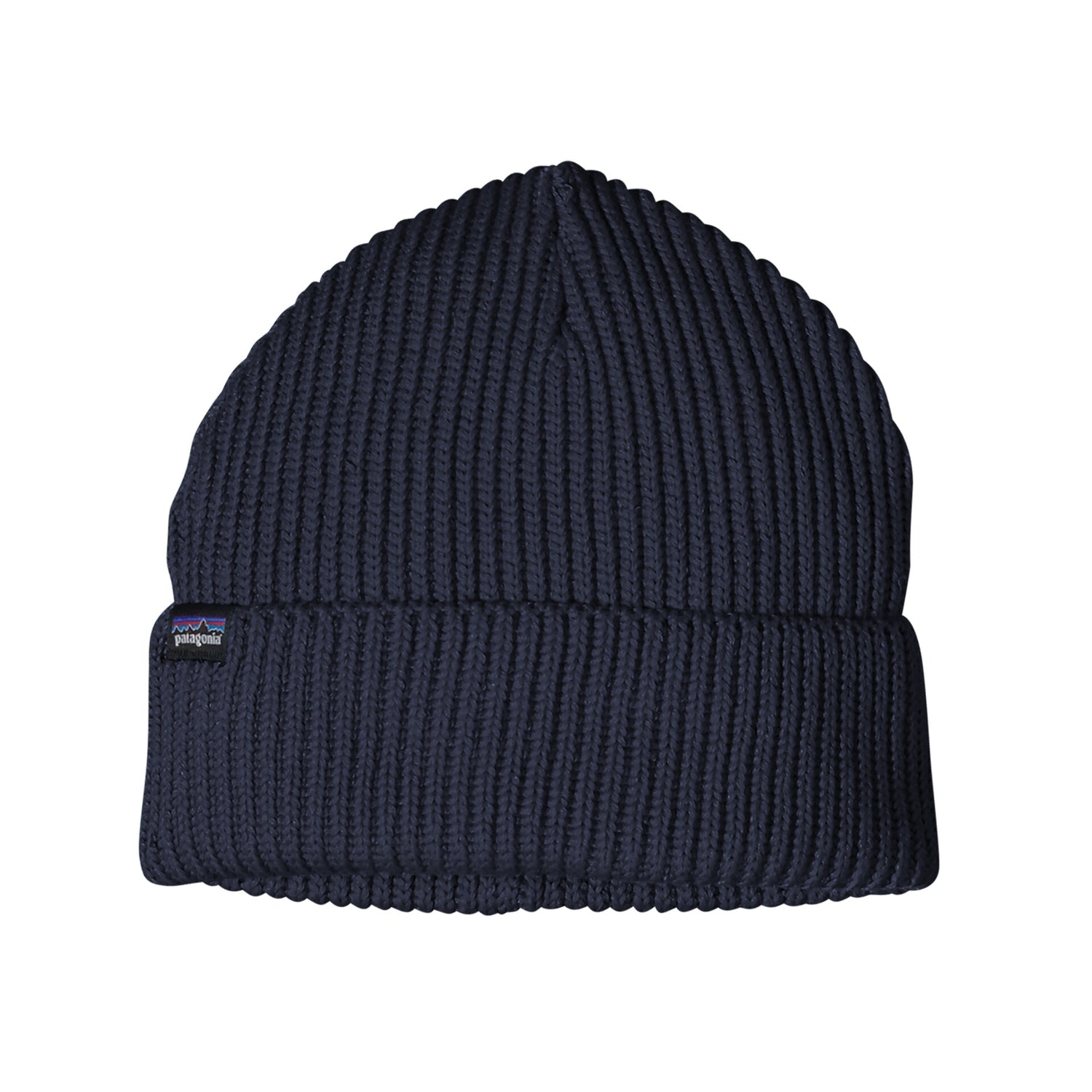 FISHERMANS ROLLED BEANIE NAVY BLUE