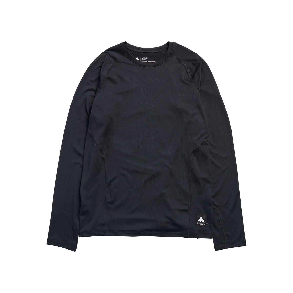 SYNTHETIC MIDWEIGHT BASE LAYER CREW TRUE BLACK
