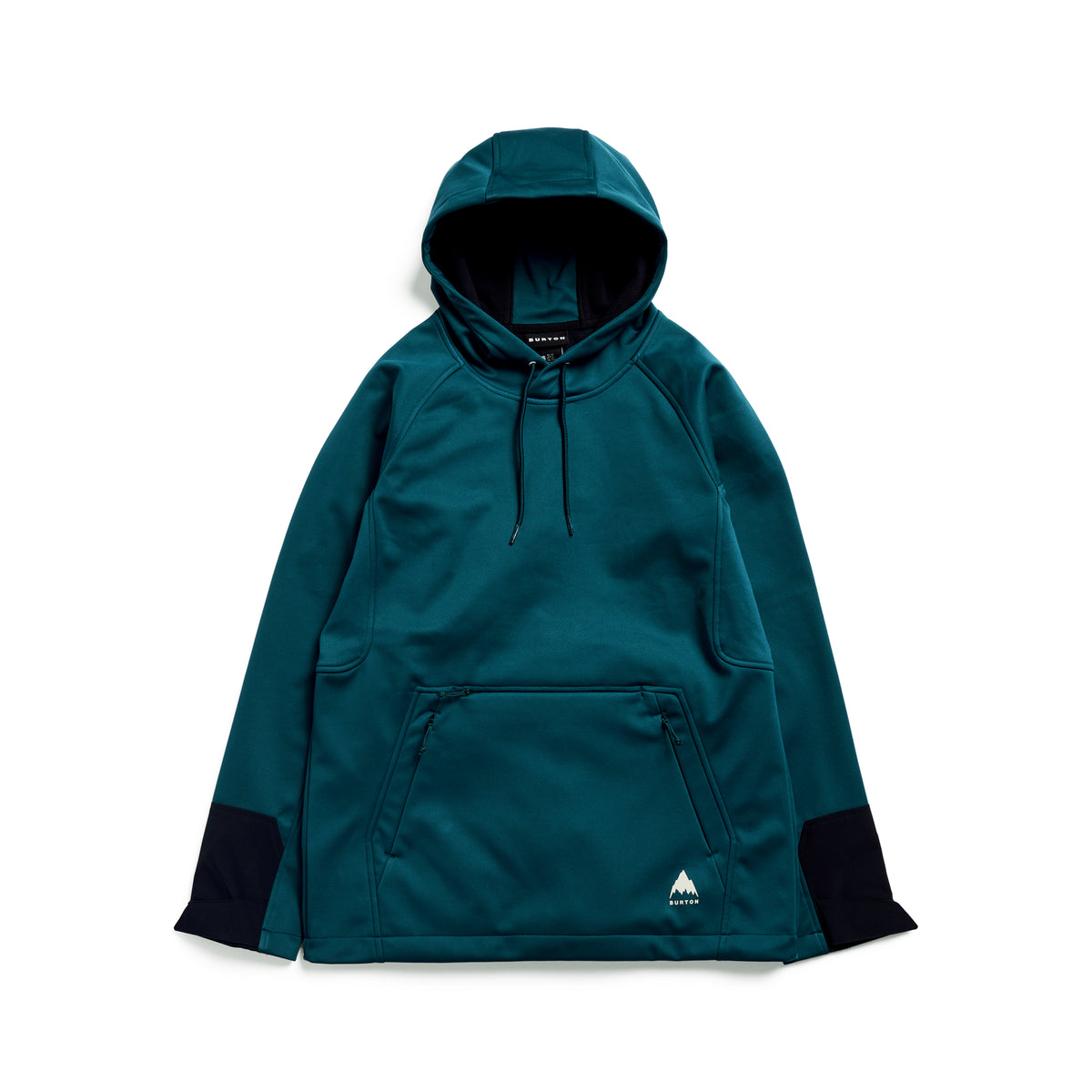 CROWN WEATHERPROOF RIDING PULLOVER HOODIE ATLANTIC TEAL