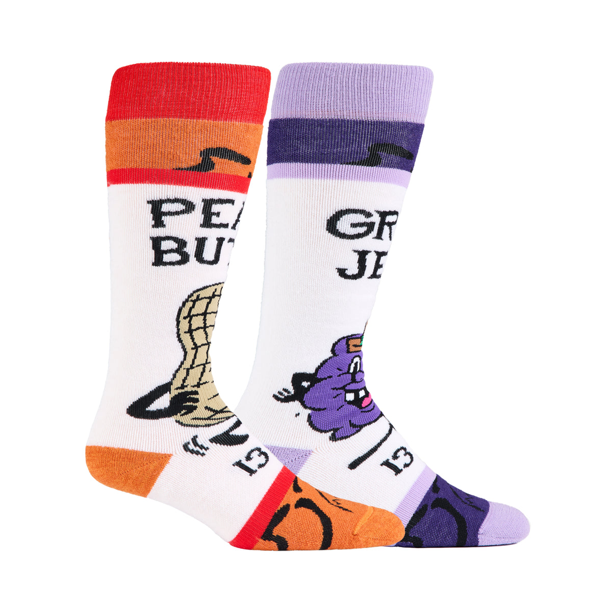 W PARTYLAP SOCK PBJ TIME