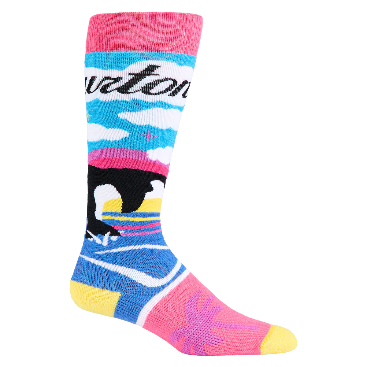 W PARTYLAP SOCK BEACH SCENE