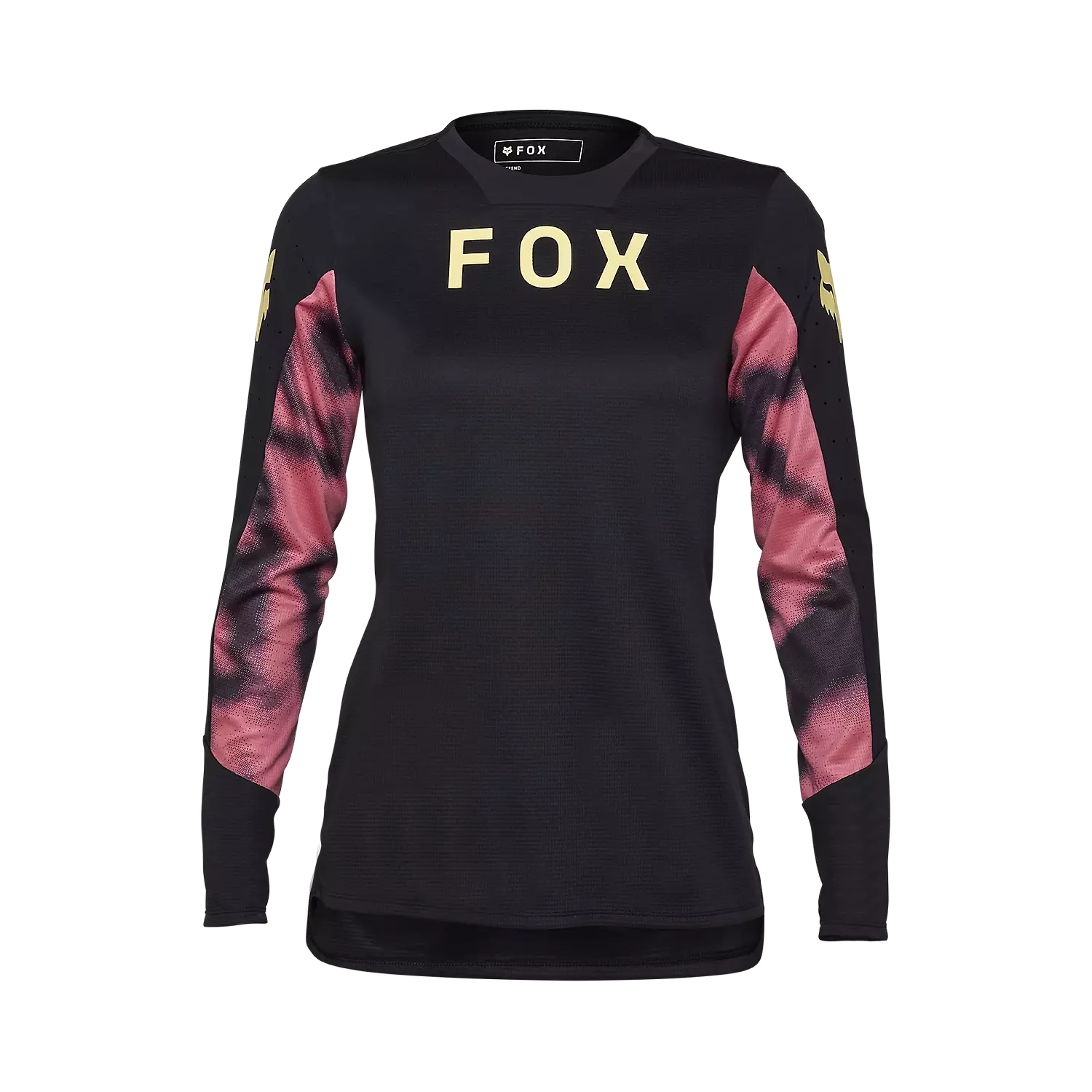 FX W DEFEND LS JERSEY TAUNT BLACK