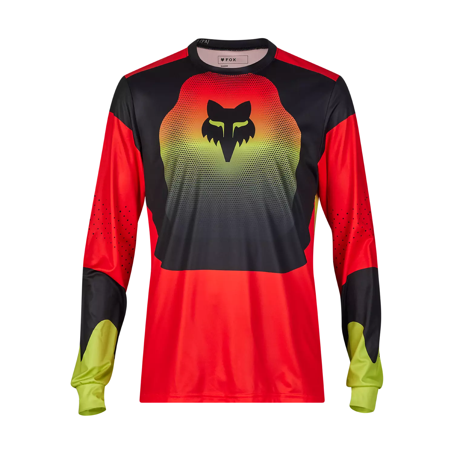 FX RANGER LS JERSEY REVISE RED / YELLOW