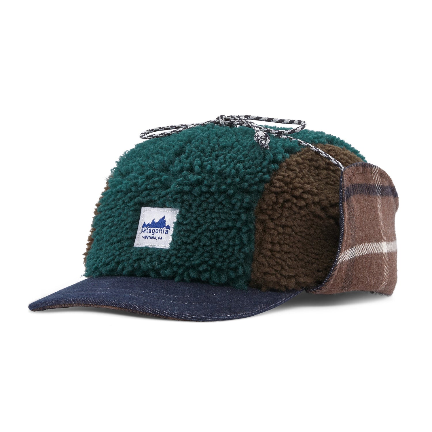 RANGE EARFLAP CAP CASCADE GREEN