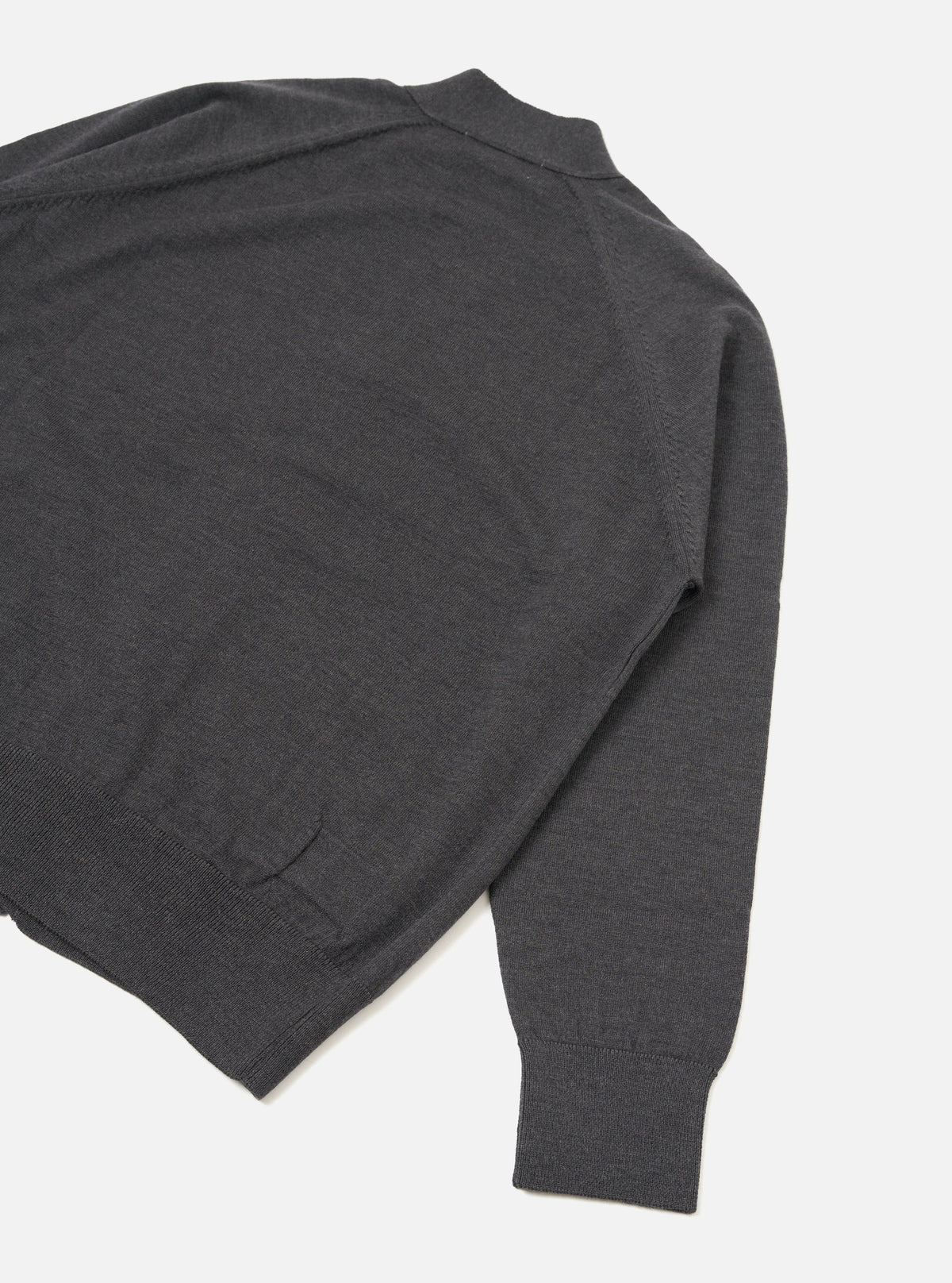 LOOSE CARDIGAN II MERINO CHARCOAL