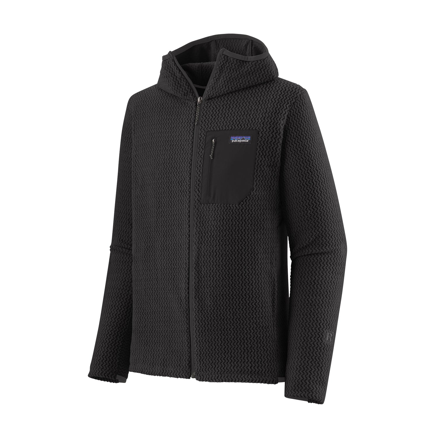 M'S R1 AIR FULL-ZIP HOODY BLACK