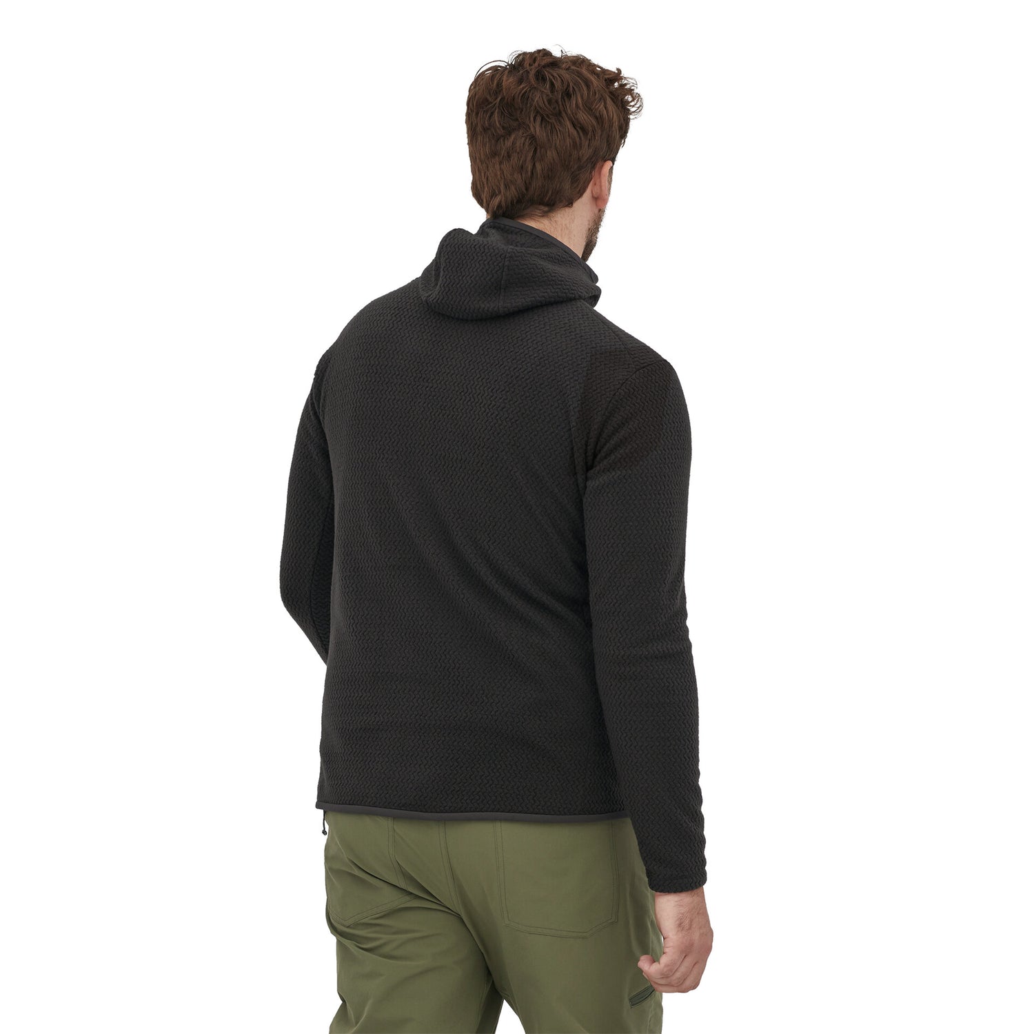 M'S R1 AIR FULL-ZIP HOODY BLACK