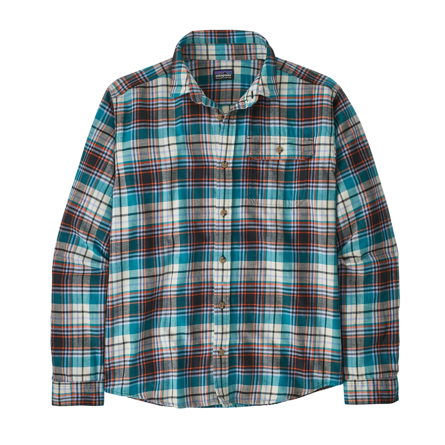 M'S L/S COTTON IN CONVERSION LW FJORD FLANNEL SHIRT LAVAS: BELAY BLUE