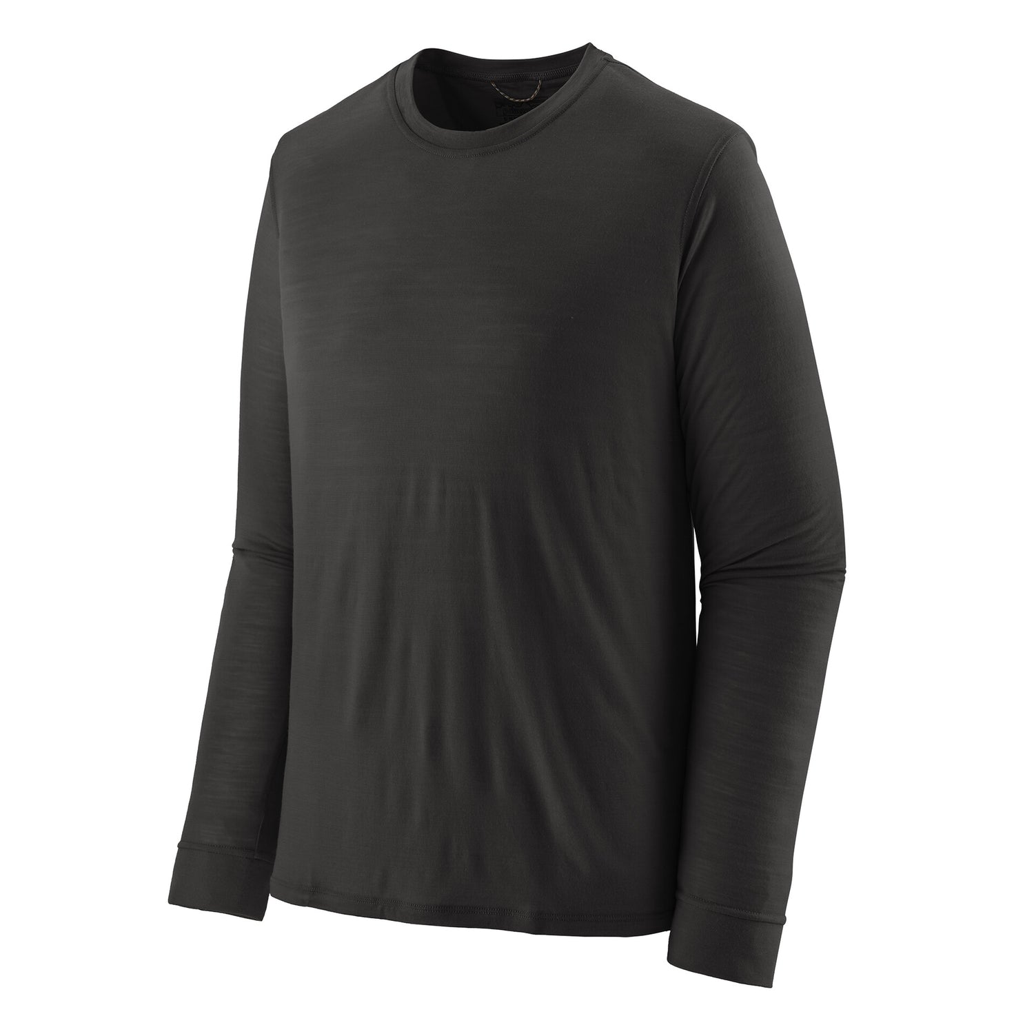 M'S L/S CAP COOL MERINO BLEND SHIRT BLACK