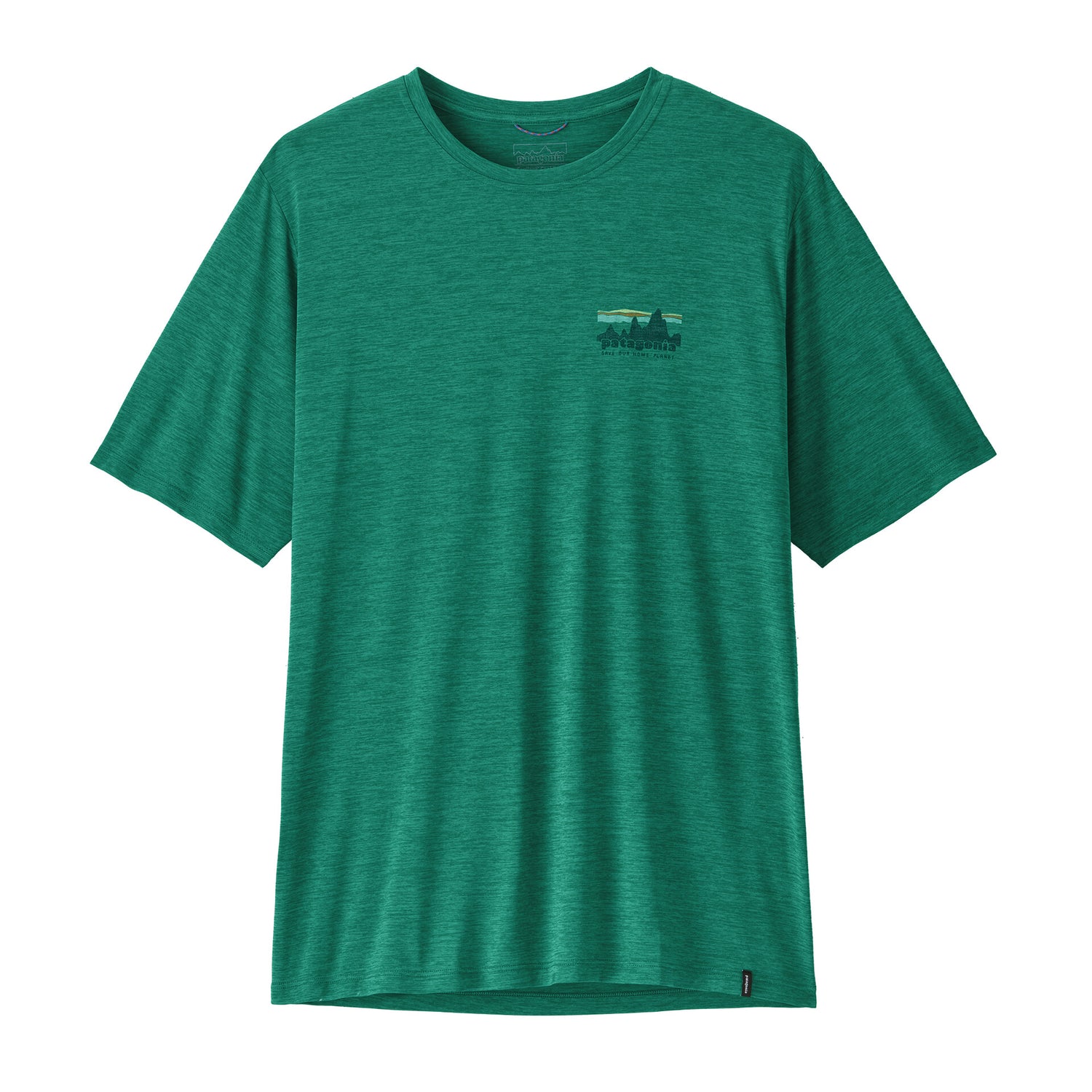 M'S CAP COOL DAILY SHIRT - '73 SKYLINE LIGHT GEM GREEN