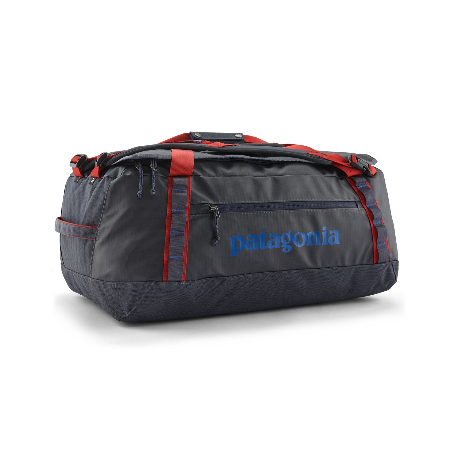 BLACK HOLE DUFFEL 55L SMOLDER BLUE / AMANITA RED