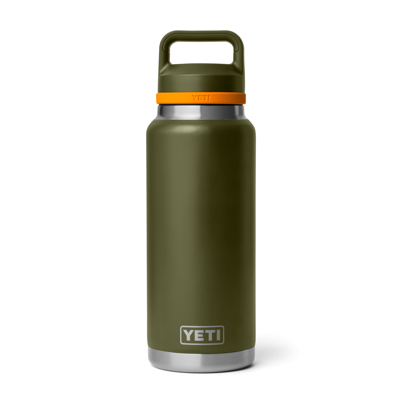 RAMBLER 36 OZ C BOTTLE CHUG OLIVE / KING CRAB ORANGE