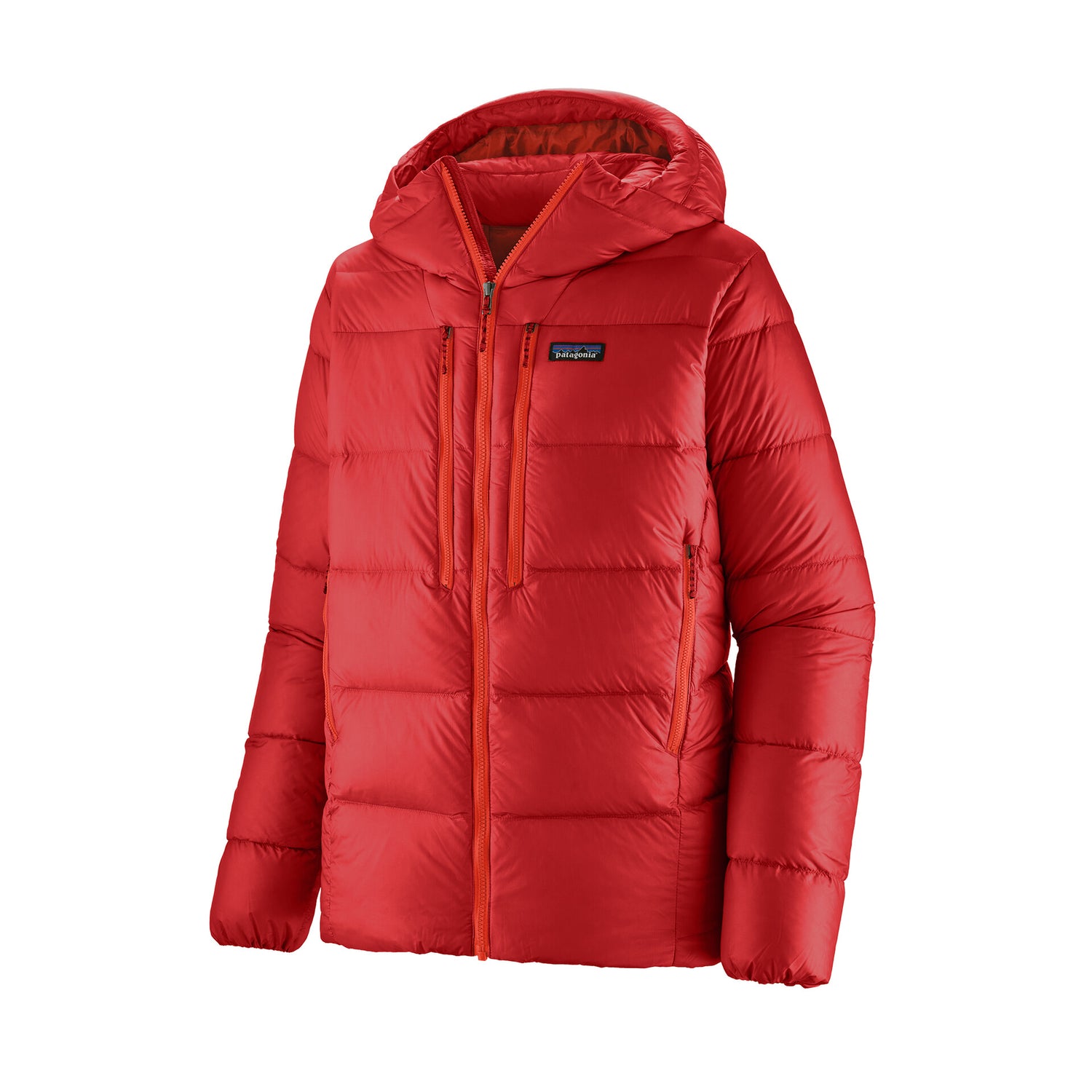 M'S FITZ ROY DOWN HOODY AMANITA RED