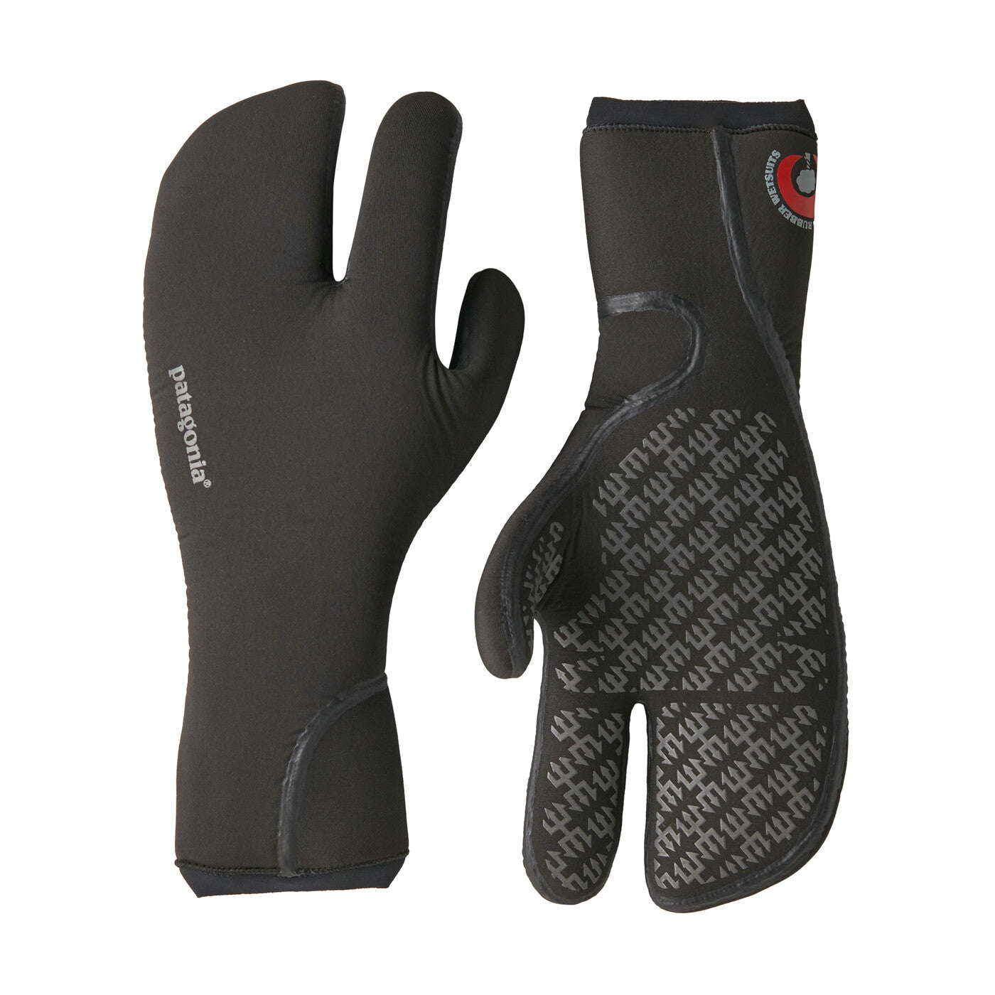 R4 YULEX REGULATOR THREE FINGER MITTS BLACK