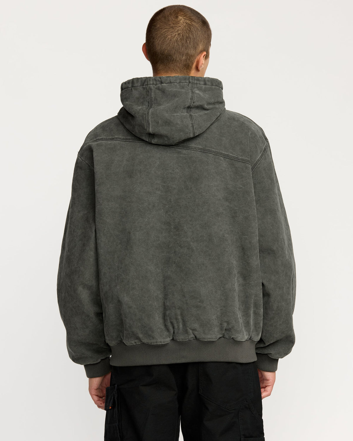 HAMILSTORM JACKET RINSED BLACK