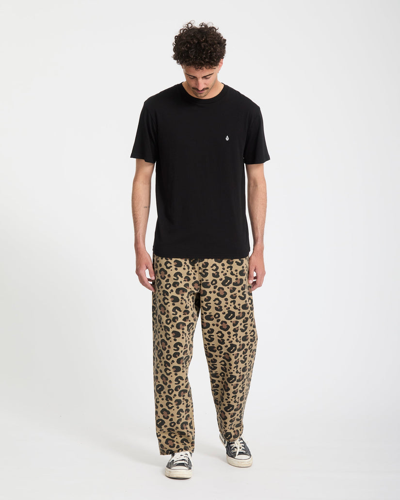 FREAZY LOOSE EW DENIM CHEETAH