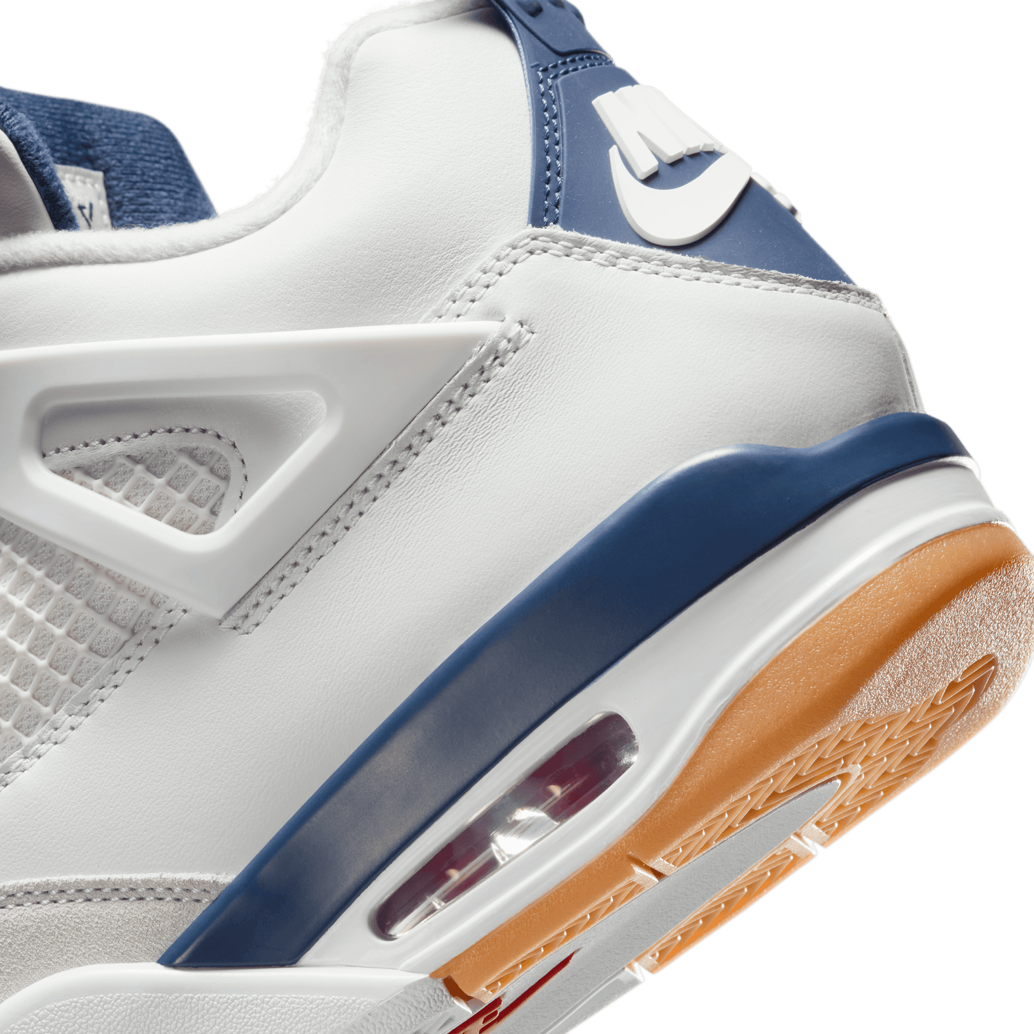 NIKE SB X AIR JORDAN 4 SUMMIT WHITE / NAVY / NEUTRAL GREY