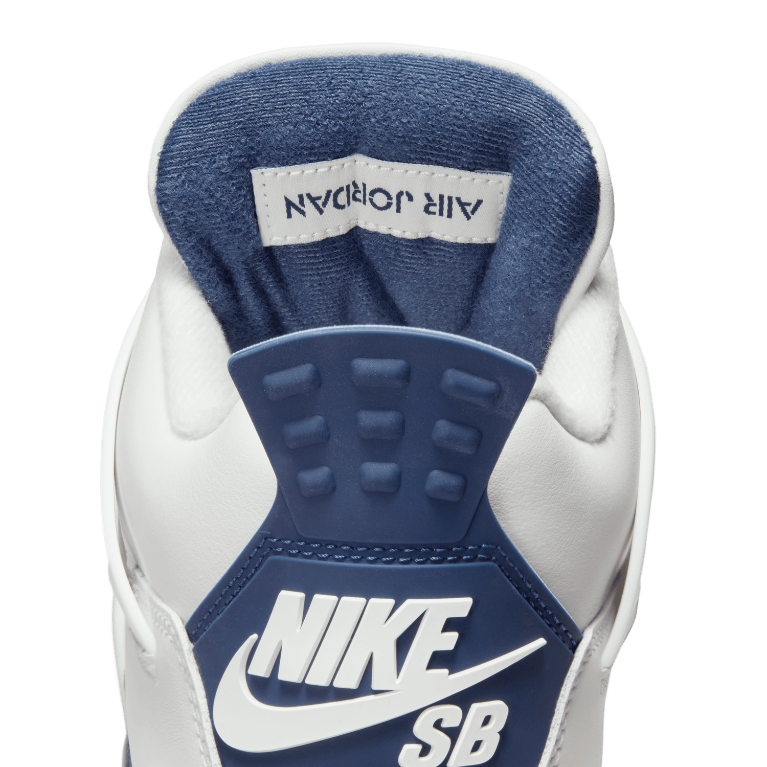 NIKE SB X AIR JORDAN 4 SUMMIT WHITE / NAVY / NEUTRAL GREY