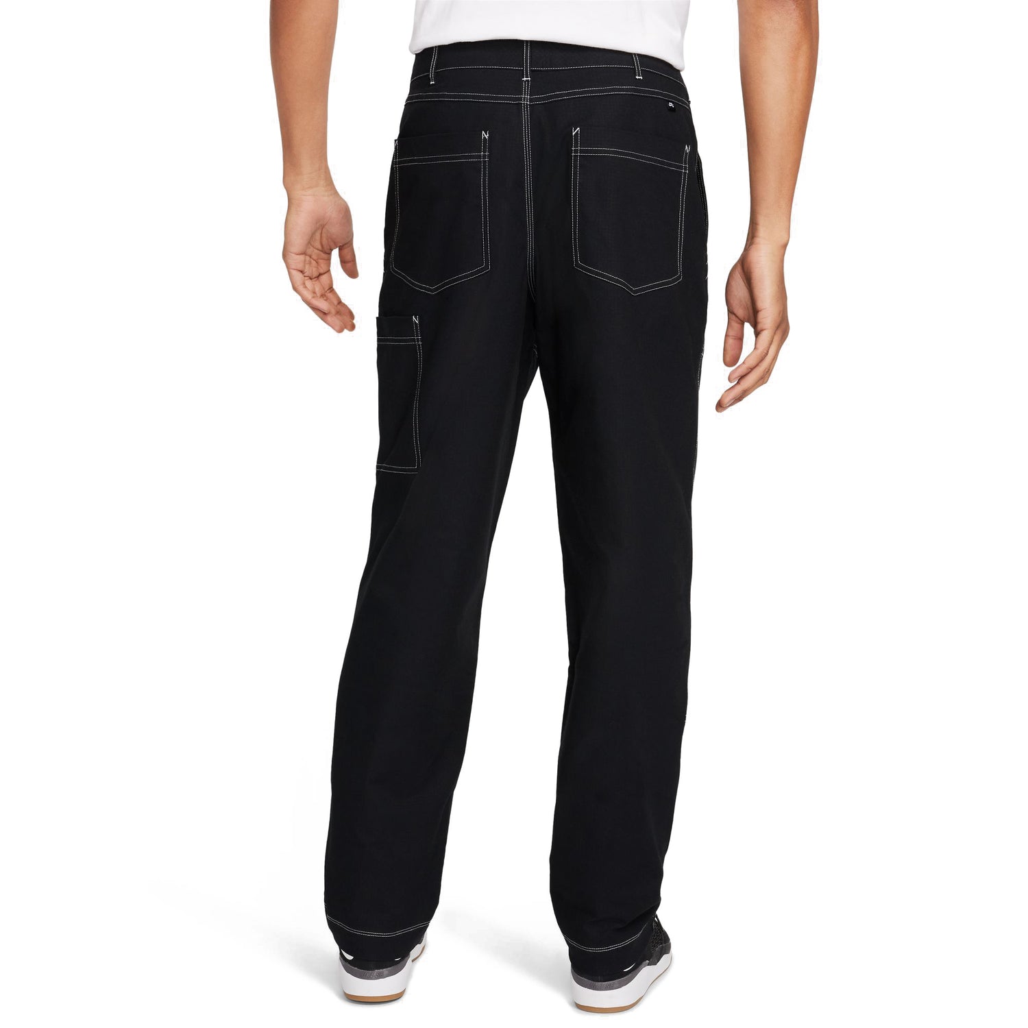 DOUBLE KNEE SKATE PANTS BLACK