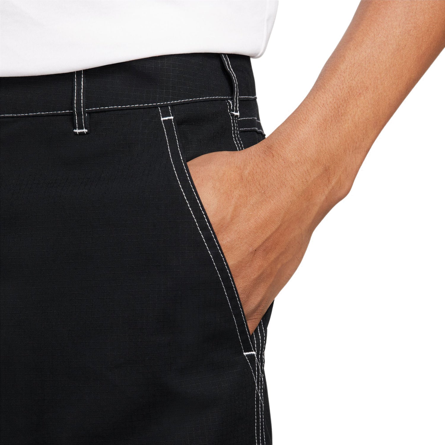 DOUBLE KNEE SKATE PANTS BLACK
