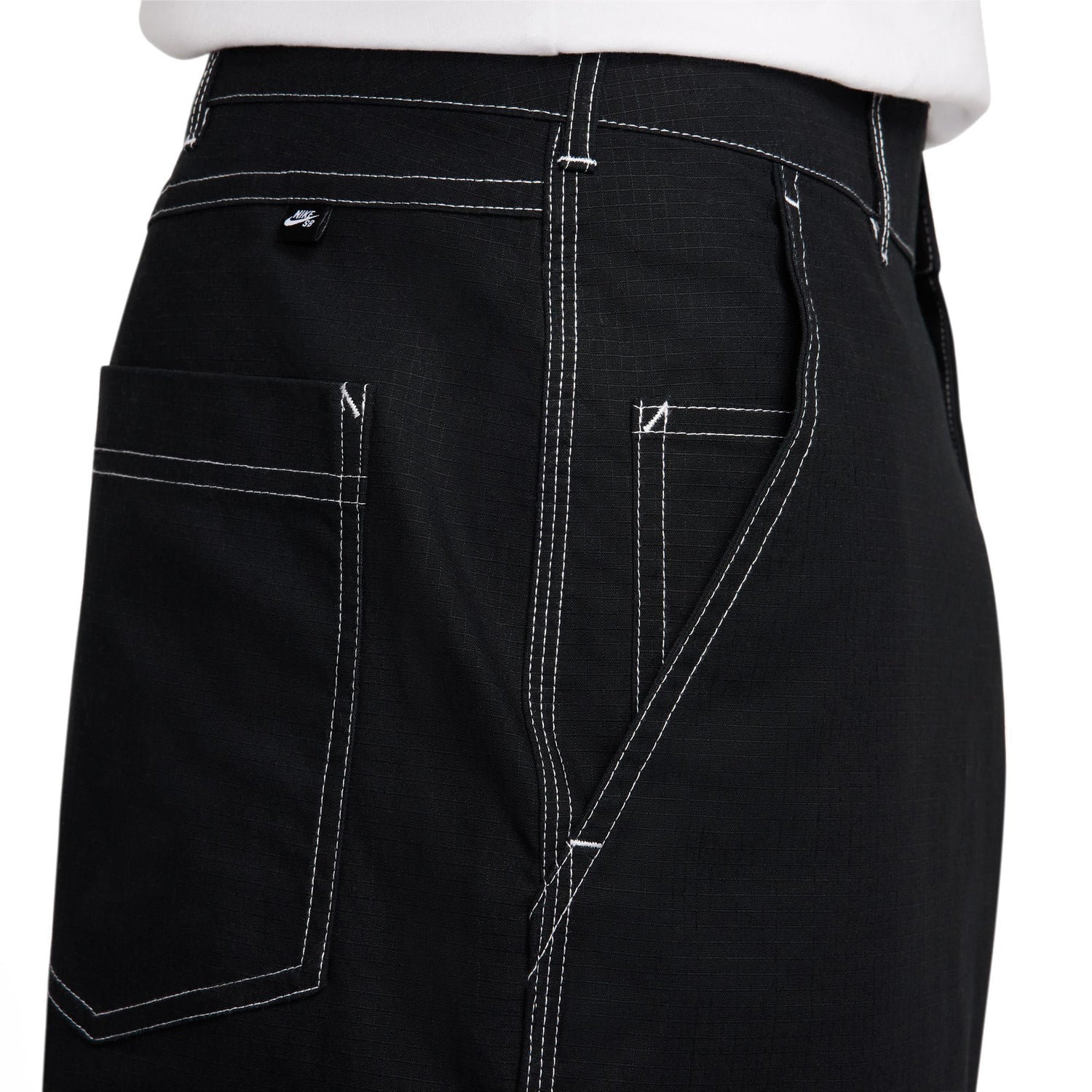 DOUBLE KNEE SKATE PANTS BLACK