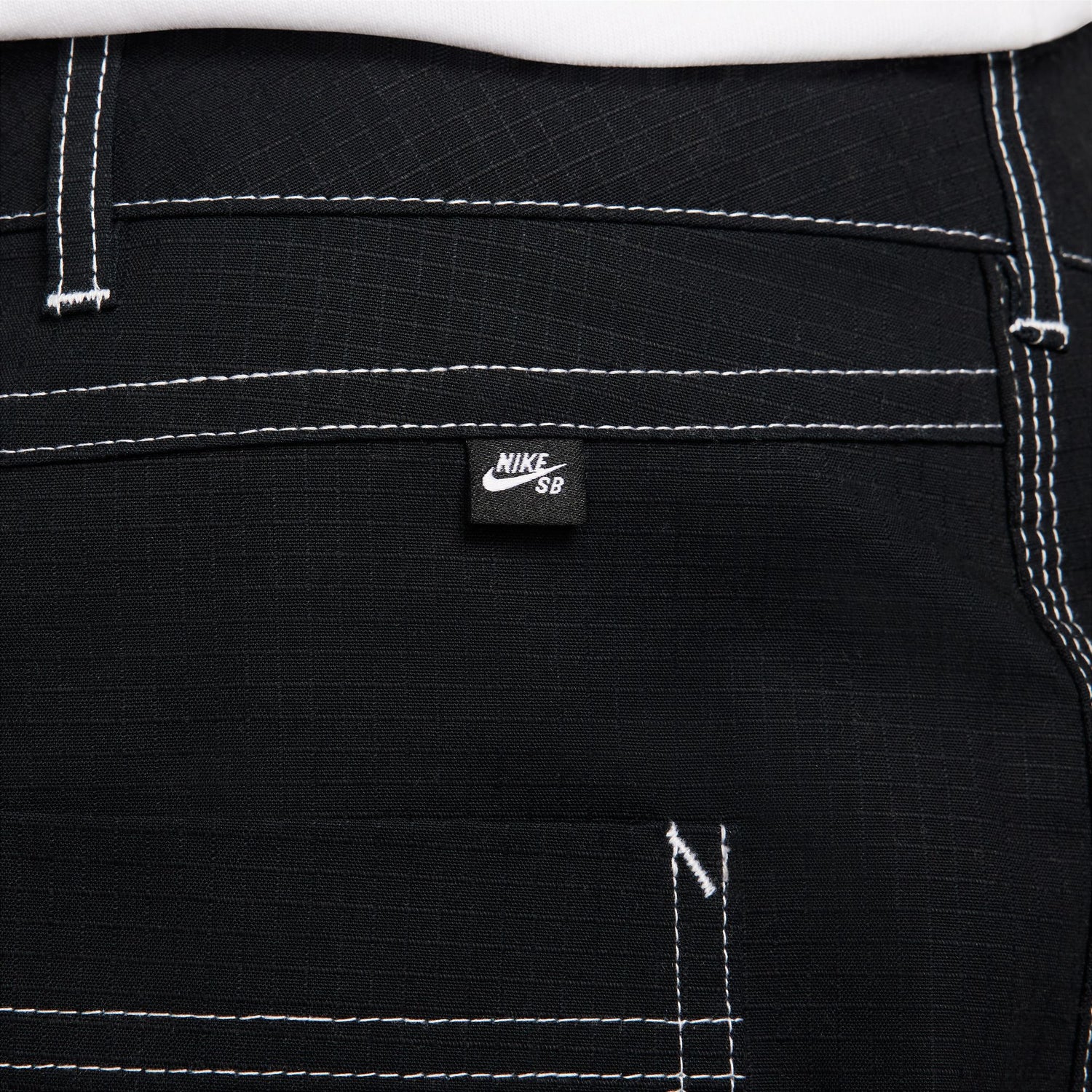DOUBLE KNEE SKATE PANTS BLACK