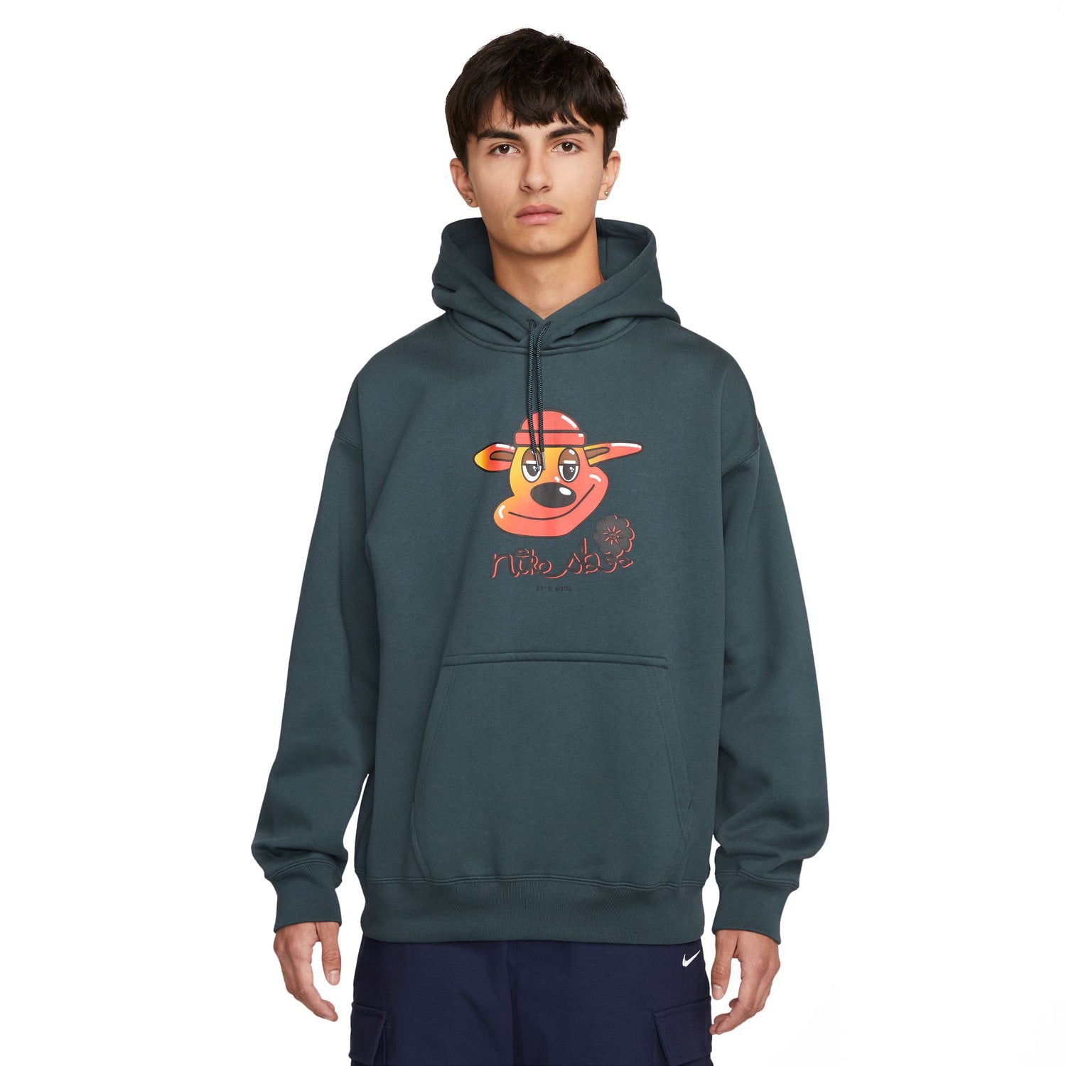 SB DOG SKATE HOODIE DEEP JUNGLE