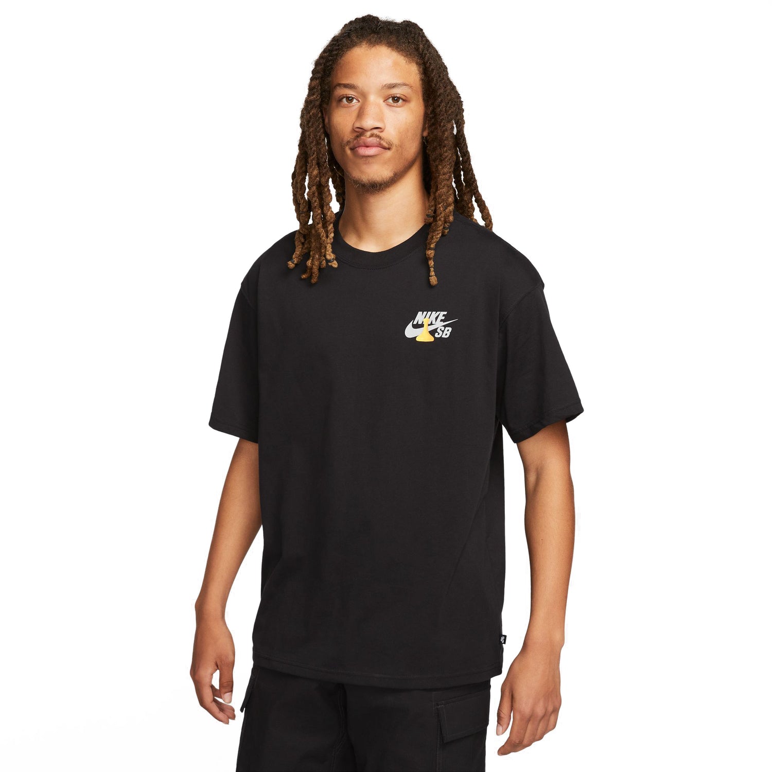 GLOW SKATE TEE BLACK