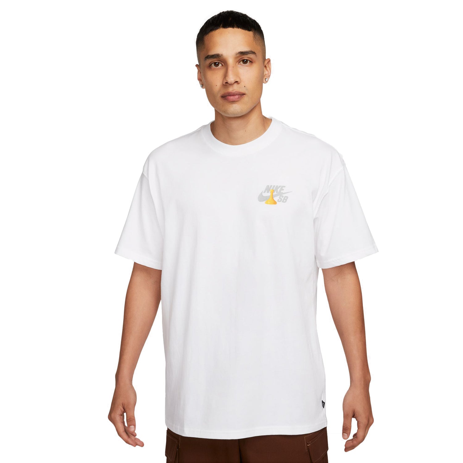 GLOW SKATE TEE WHITE
