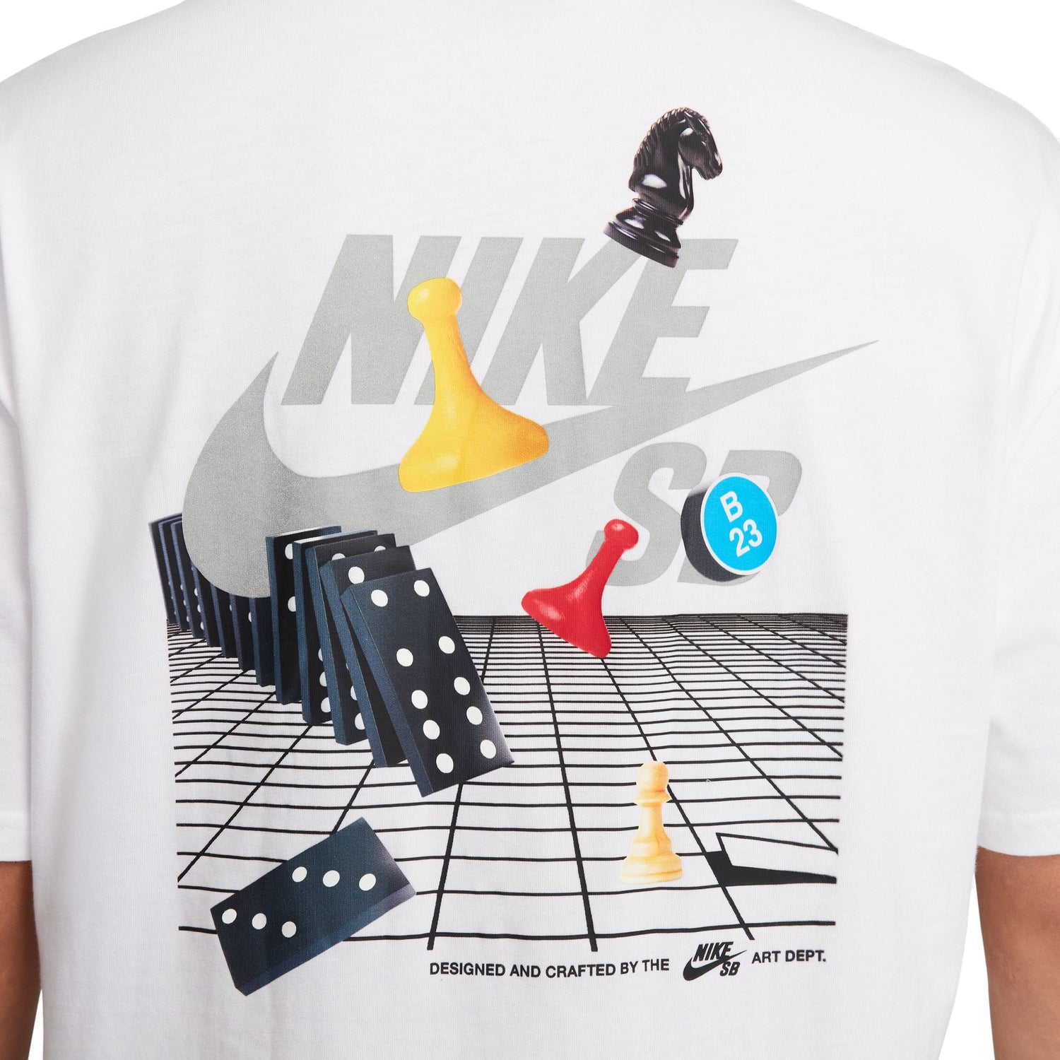 GLOW SKATE TEE WHITE